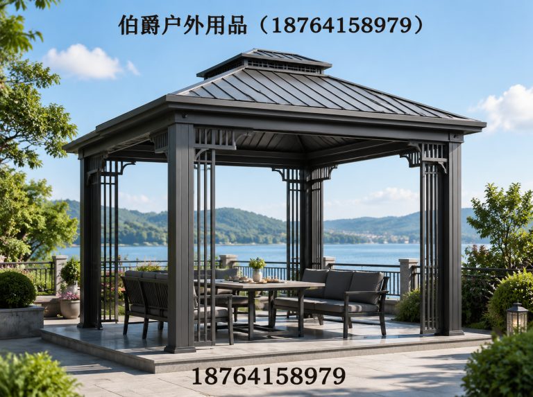 钢城区金属流水景墙展示图