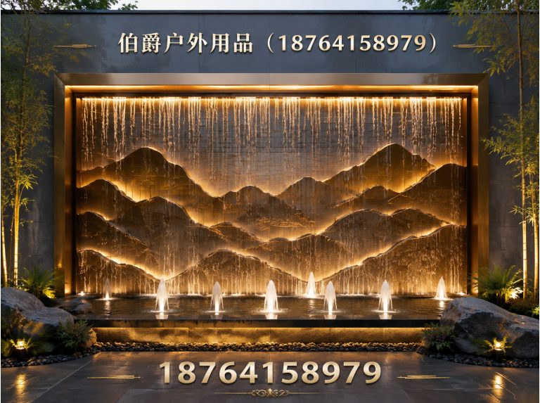 钢城区庭院秋千展示图